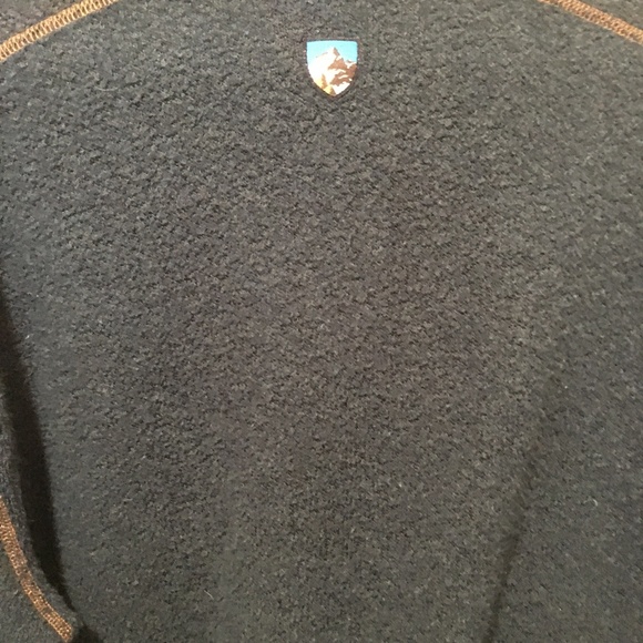 Kuhl Mens ALFPACA FLEECE 1/4 ZIP Blue Size XL - Picture 5 of 11